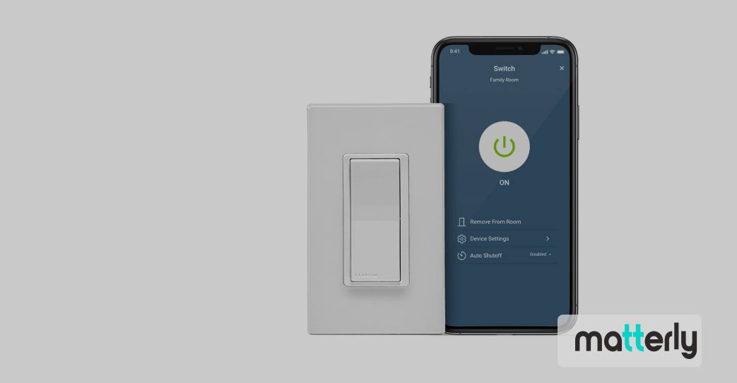 Leviton Decora Matter-Enabled Smart Switch