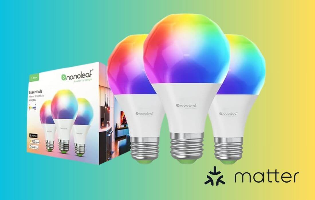 Add your smart home to Essentials Matter Smart Bulbs A19 