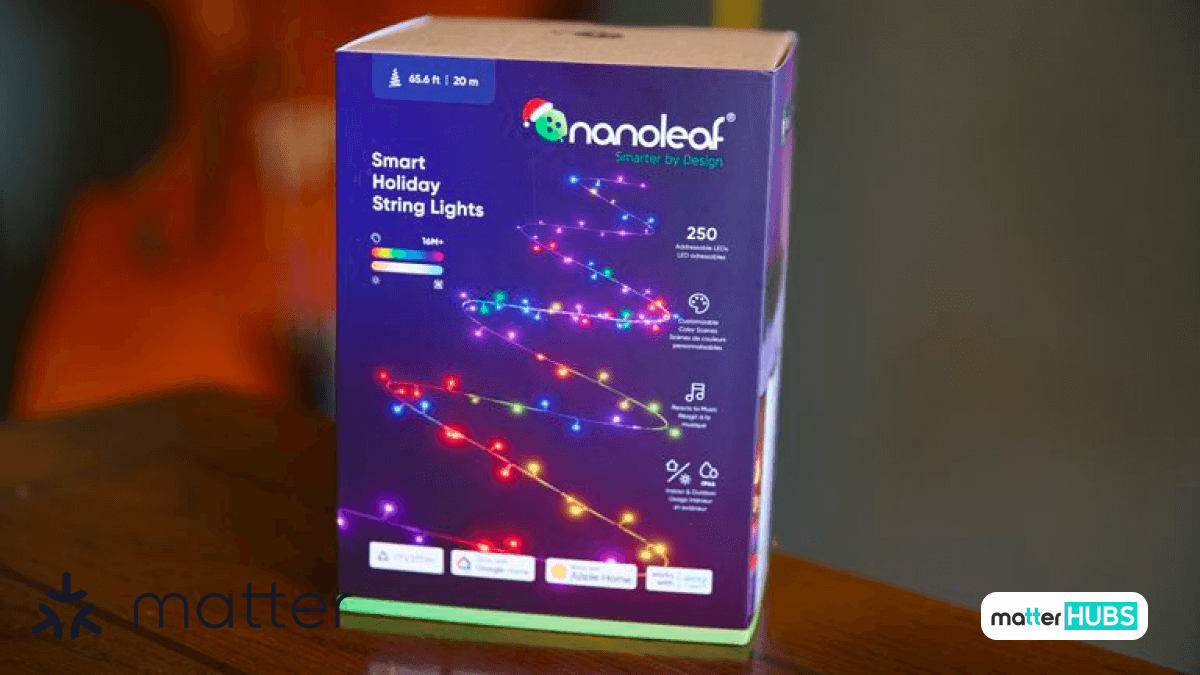 Add your home to Matter Smart Holiday String Lights 