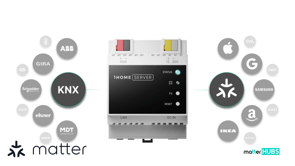 1Home Server for KNX with Matter Support